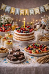 Mesa dulce de celebración